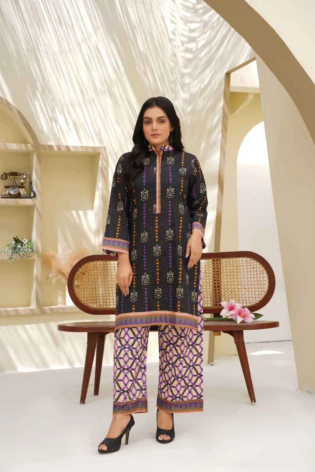 Laila - 2pc Stitched