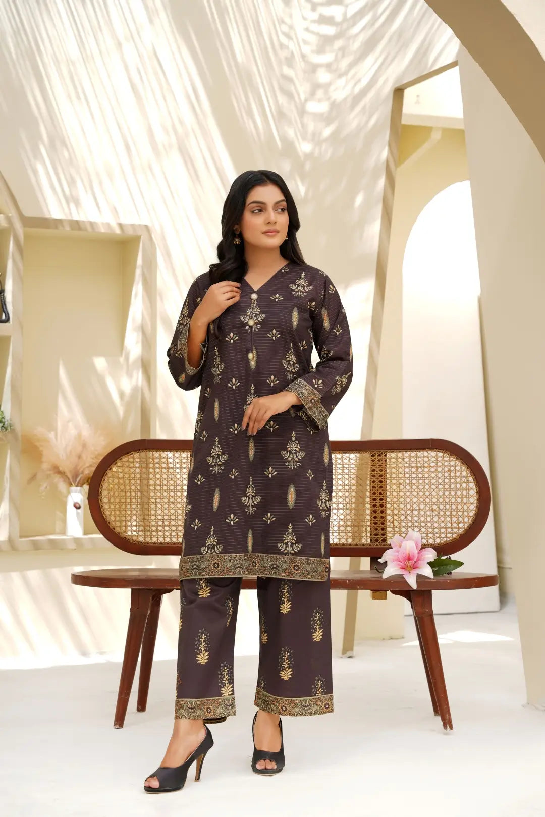 Ruhani - 2pc Stitched