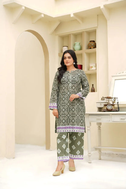 Mehru - 2pc Stitched