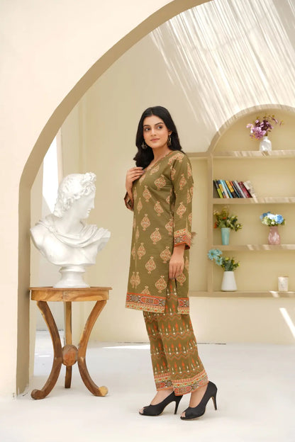 Zaraar - 2pc Stitched