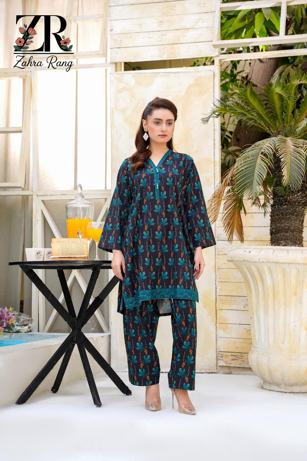 Afsana 2 pc stitched