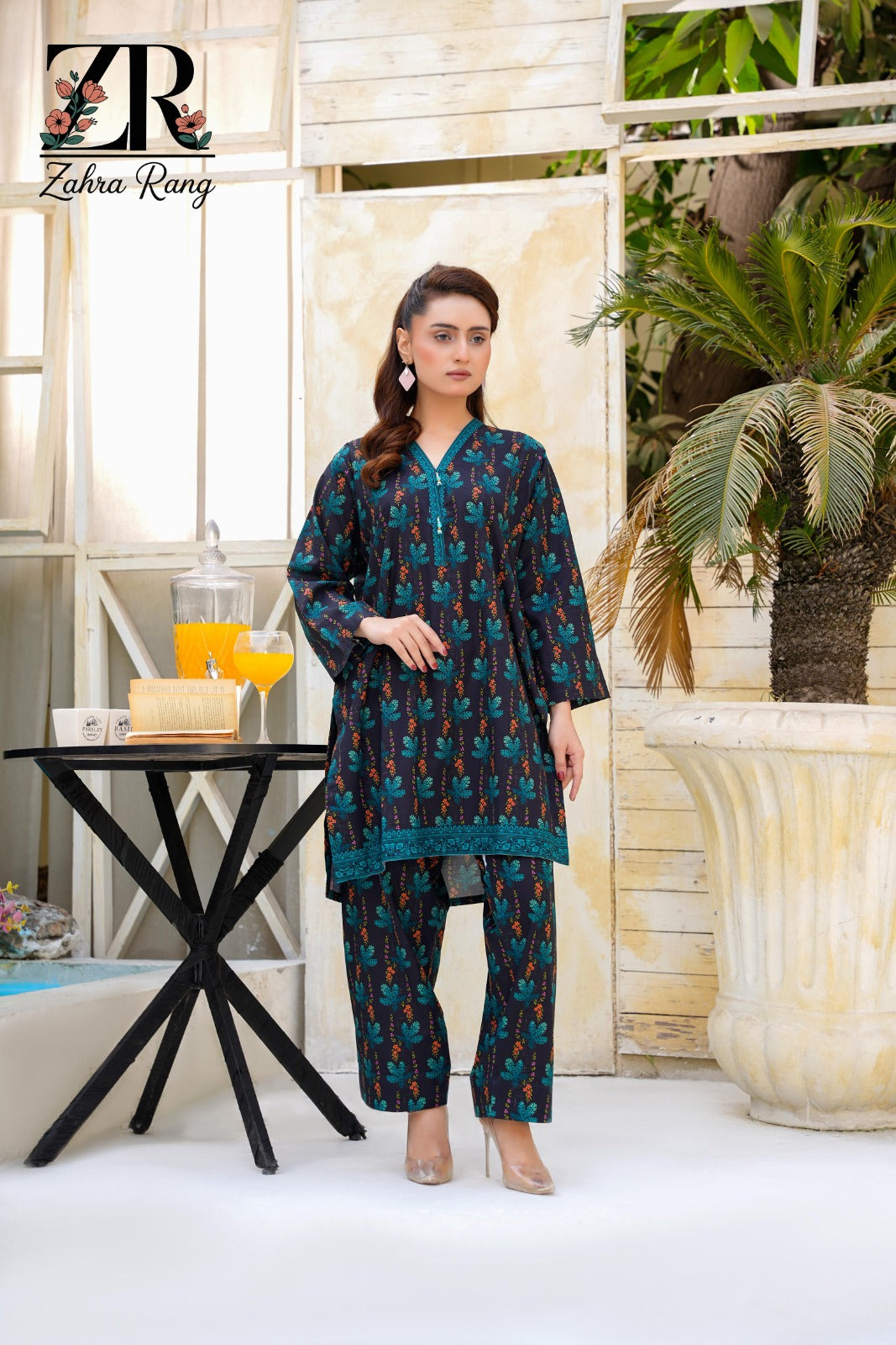 Afsana 2 pc stitched